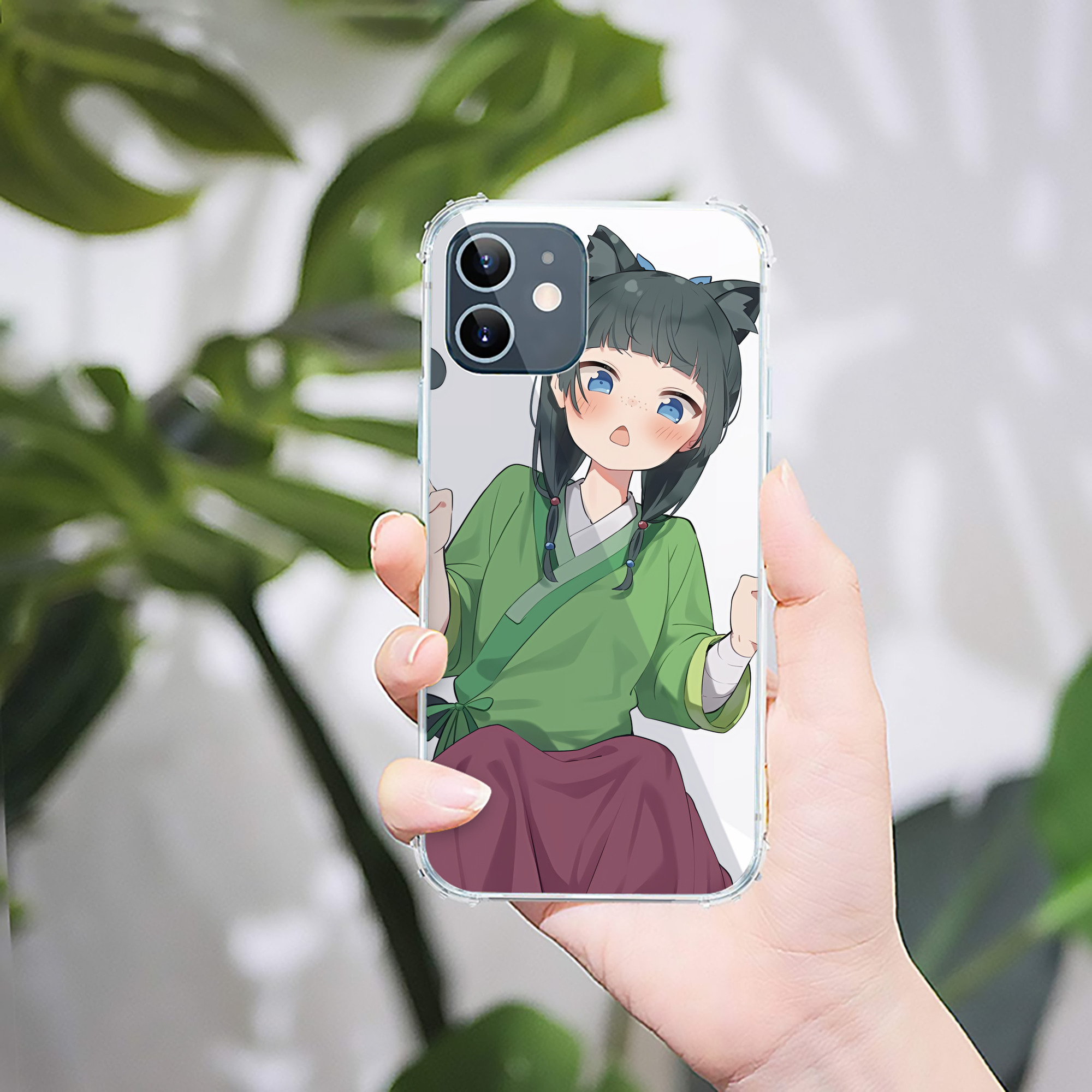 （画像用） 薬屋のひとりごと The Apothecary Diaries 【iPhone 12シリーズ対応】透明スマホケース（クリアソフトケース）